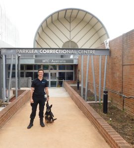 Read more about the article Dynamic K9 duo keep Parklea safe